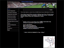 Tablet Screenshot of friscoindoorsports.com